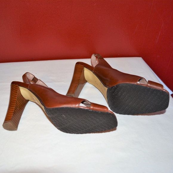 Calvin Klein Open Toe Heels - Picture 6 of 9
